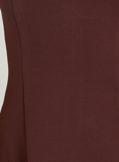 Anse Mini Dress Chocolate