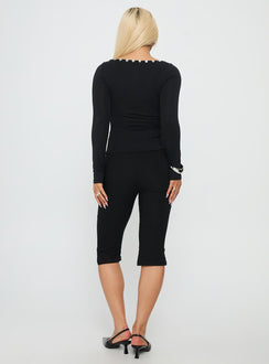 Samaira Capri Pant Black Tall