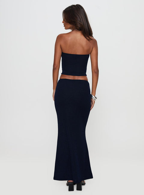 Lampton Strapless Set Navy