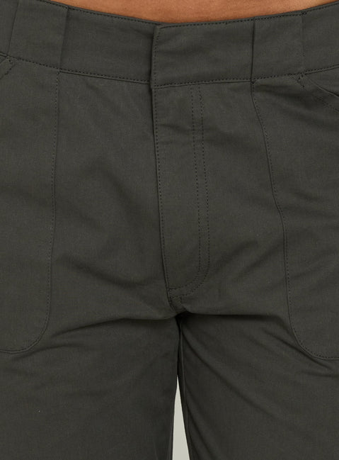 Presenting Indee Cropped Cargo Pants Charcoal in womens-regular-pants with mid-rise product Princess Polly