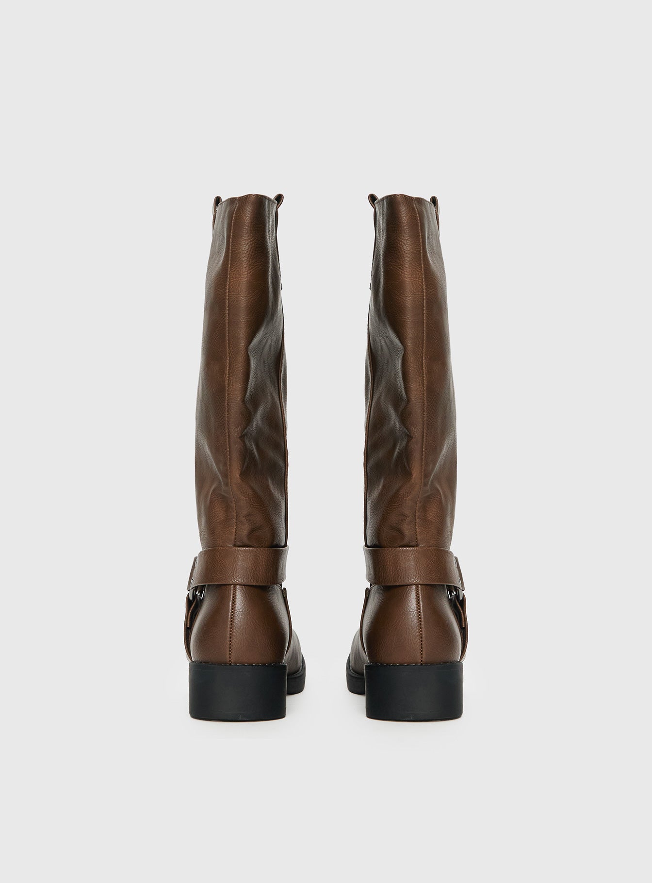 Wrecked Western Boots Brown