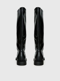 Lishaa Knee High Boots Black