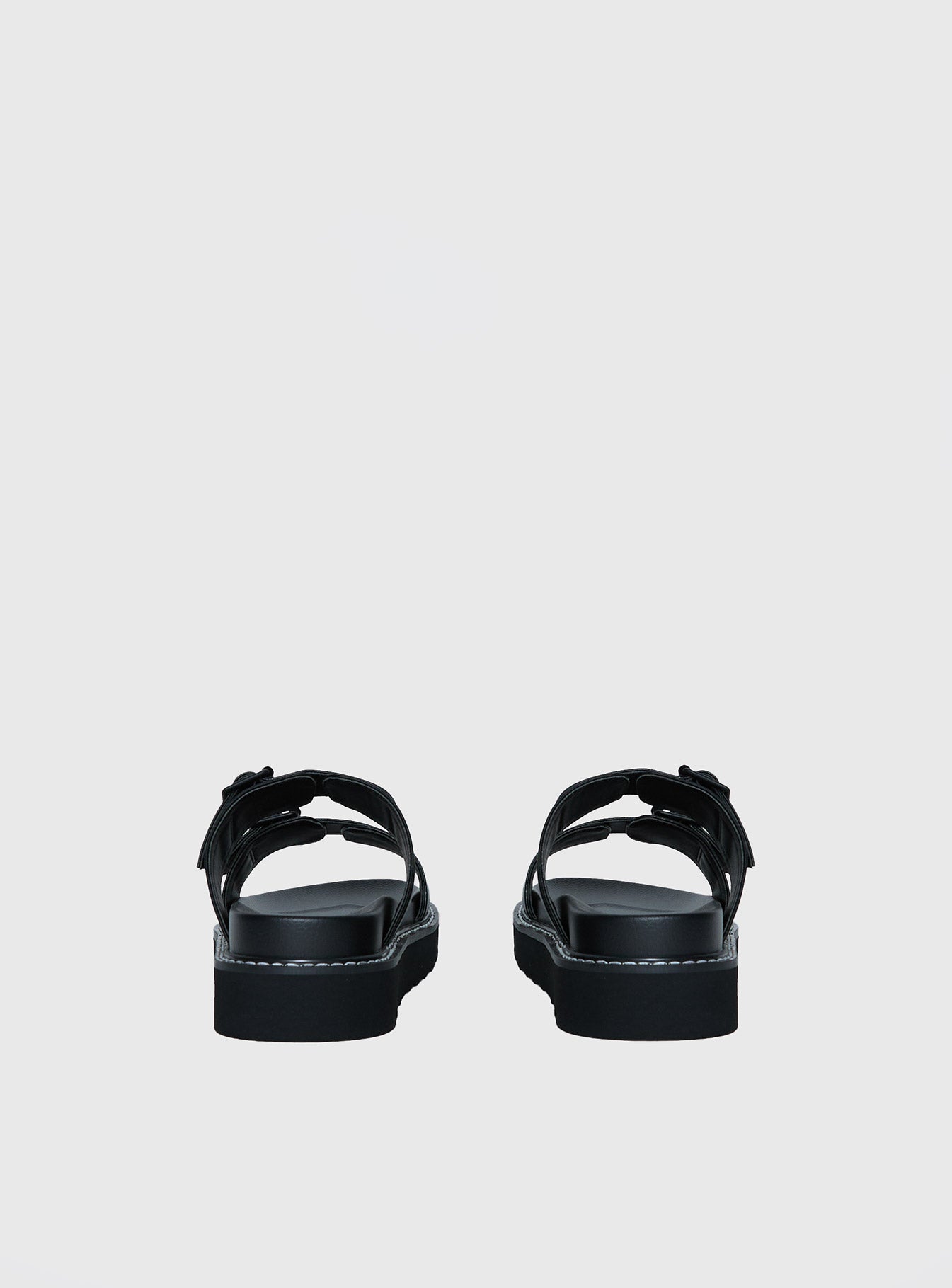 Ma Belle Sandals Contrast Stitch