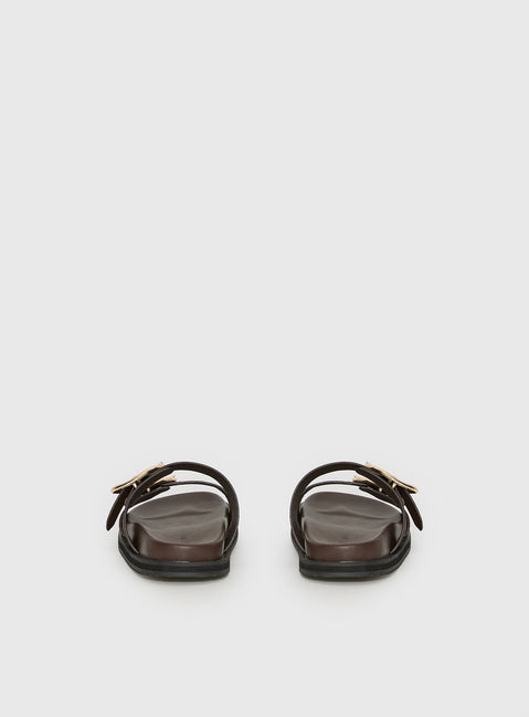 Billini Theresa Slides Chocolate