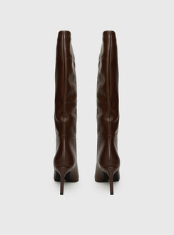 Billini Harlen Knee High Boots Brunette