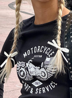 Dee Hair Bows White