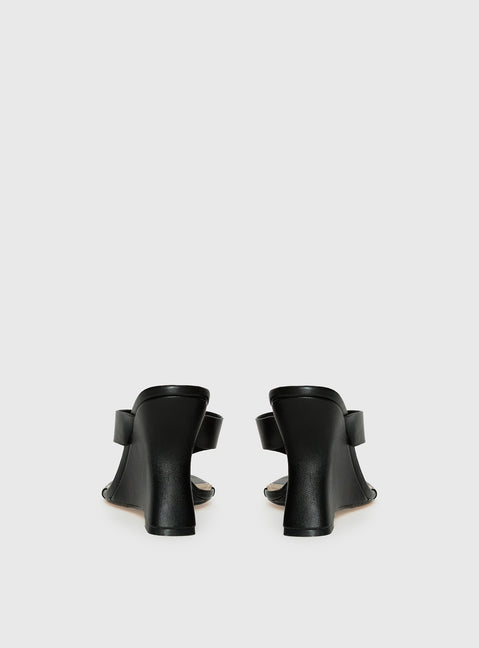 Gifted Thong Heels Black