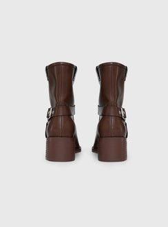 Clovers Boots Brown