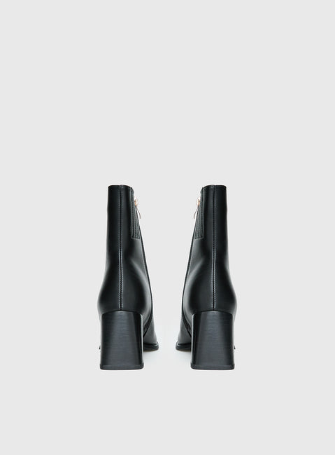 Billini Alania Square Toe Boots Black