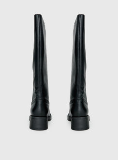 Madisson Knee High Boots Black