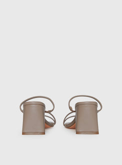 Billini Yazmin 2.0 Heels Dark Taupe