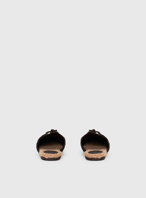 Therapy Shuttle Clogs Burnished Brown