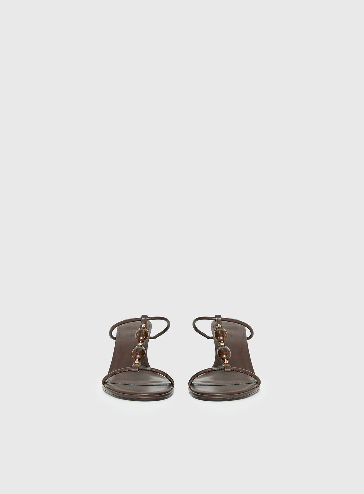 Billini Olympie Gem Detail Heels Brown