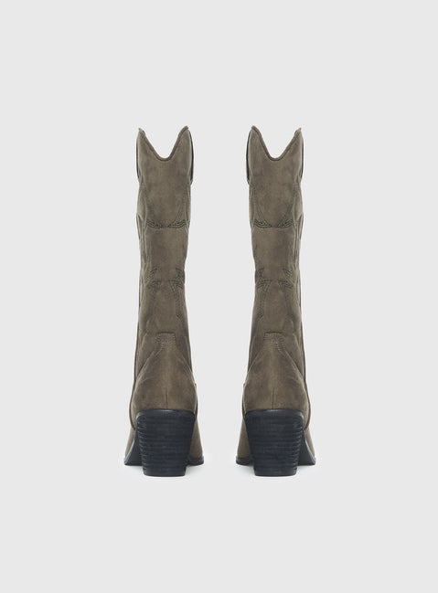Therapy Clayton Boots Khaki
