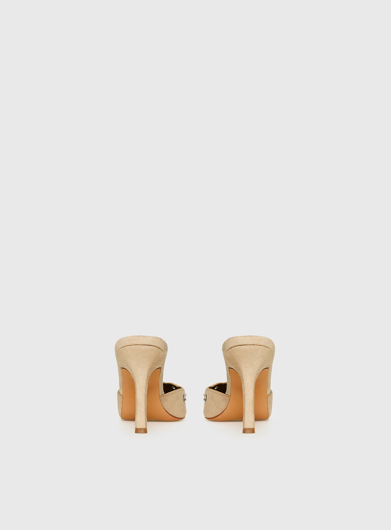 Charisma Pointed Toe Heels Taupe