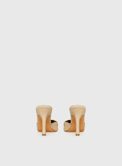 Charisma Pointed Toe Heels Taupe
