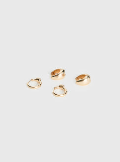 Chasing Stars Earring Pack Gold