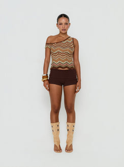 Aisling Off Shoulder Top Multi