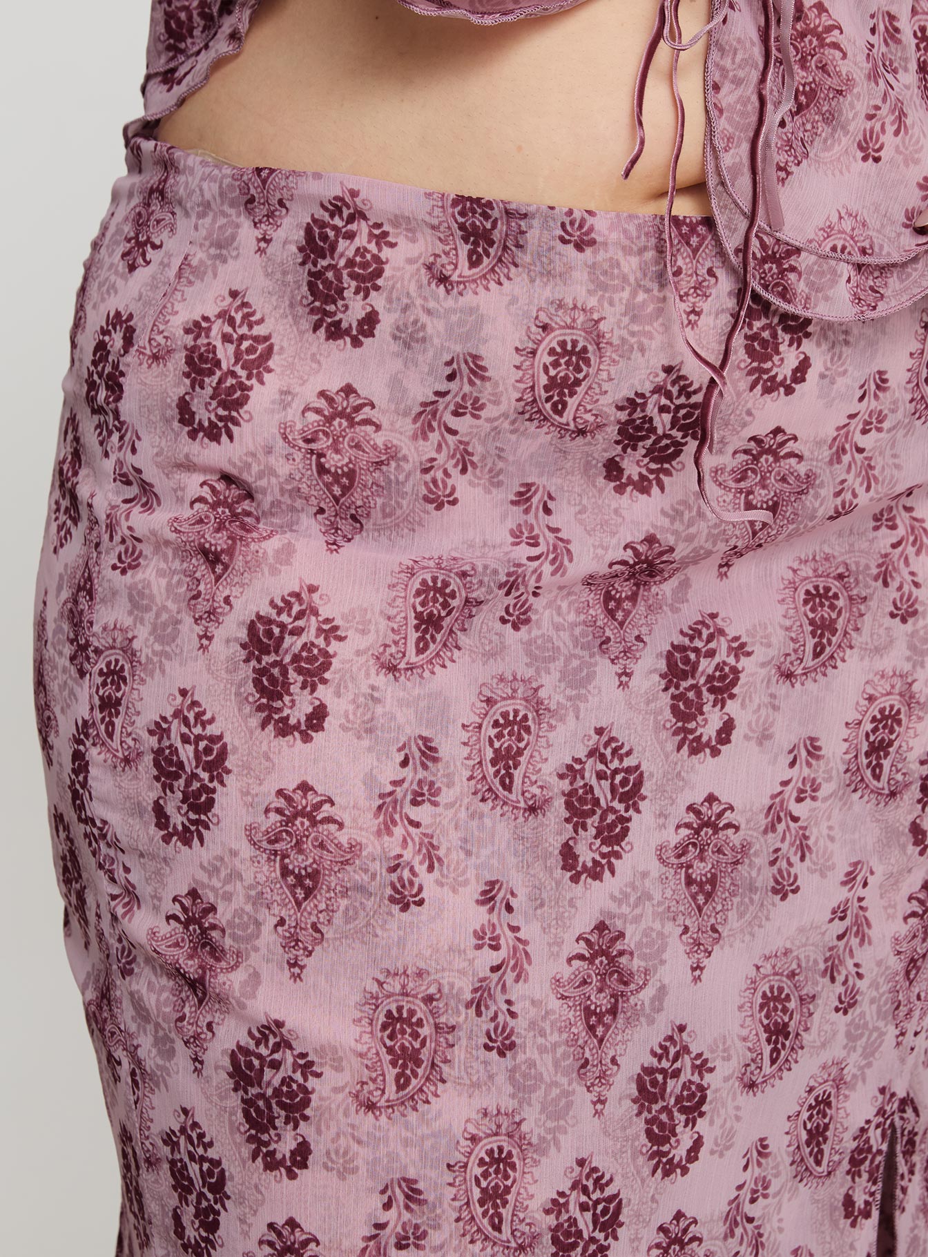 product Princess Polly Nikolise Maxi Skirt Purple Curve Maxi 