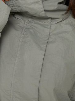 Shoreline Windbreaker Jacket Grey