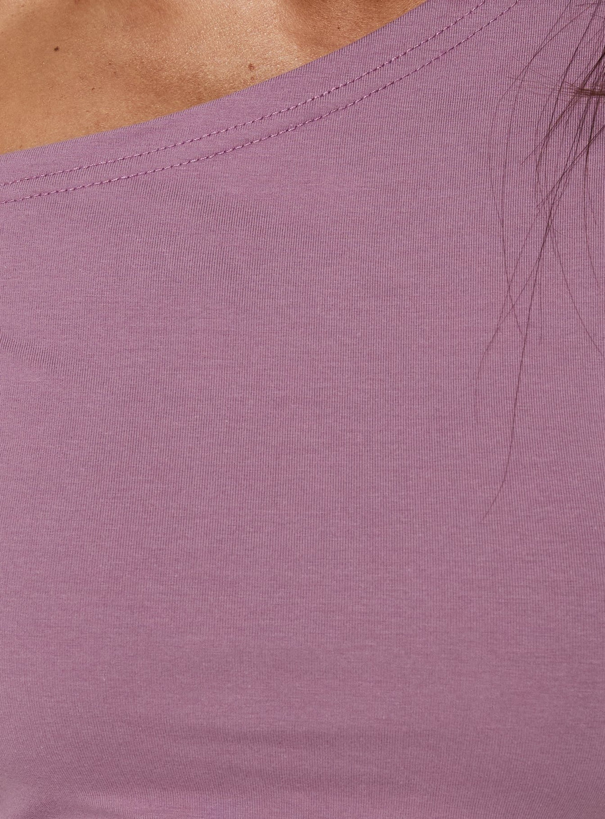 Avriana Off Shoulder T-Shirt Mini Dress Purple