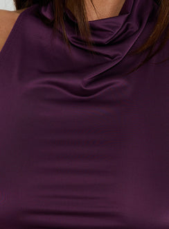 Giggle Top Aubergine