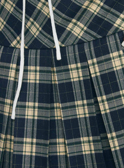 product Princess Polly Winn-dixie Pleated Mini Skirt Check Mini Skirts 