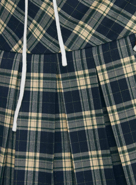 product Princess Polly Winn-dixie Pleated Mini Skirt Check Mini Skirts 