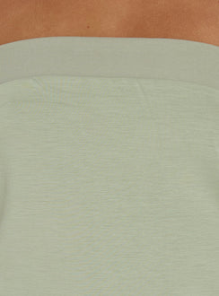 Judsen Relaxed Strapless Top Sage