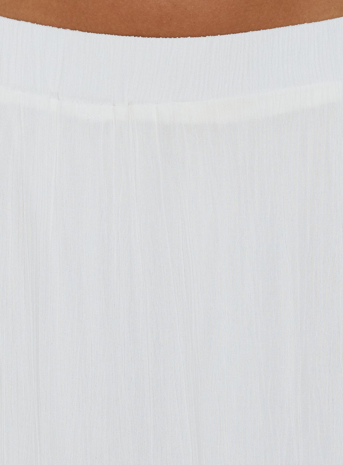Miriah Maxi Skirt White Petite