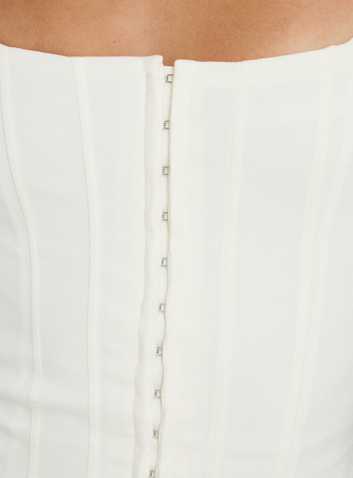 Floreva Corset Top White