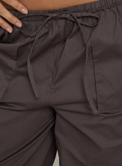 Featuring the Toren Drawstring Straight Leg Pants Charcoal in womens regular pants with high-rise detail Princess Polly
