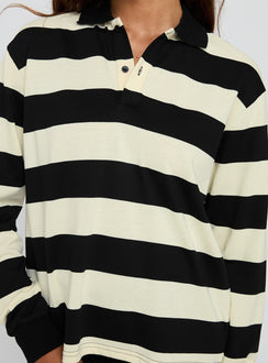 product Princess Polly Nautica Jersey Ink Stripe Longline Jumpers Jumpers 