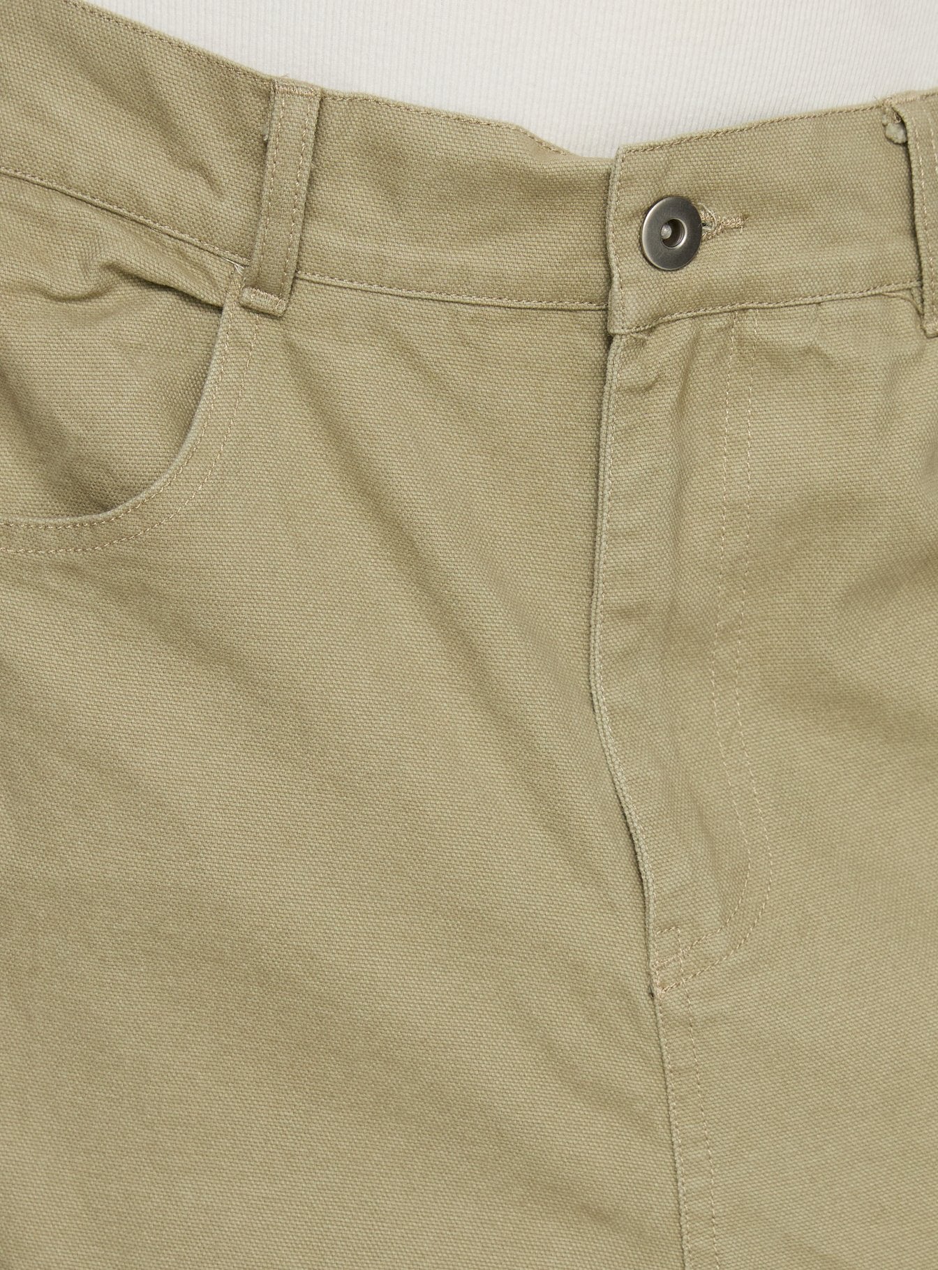 Explore the Sylene Pocket Detail Cargo Pants Khaki in womens-regular-pants with high-rise detail Princess Polly