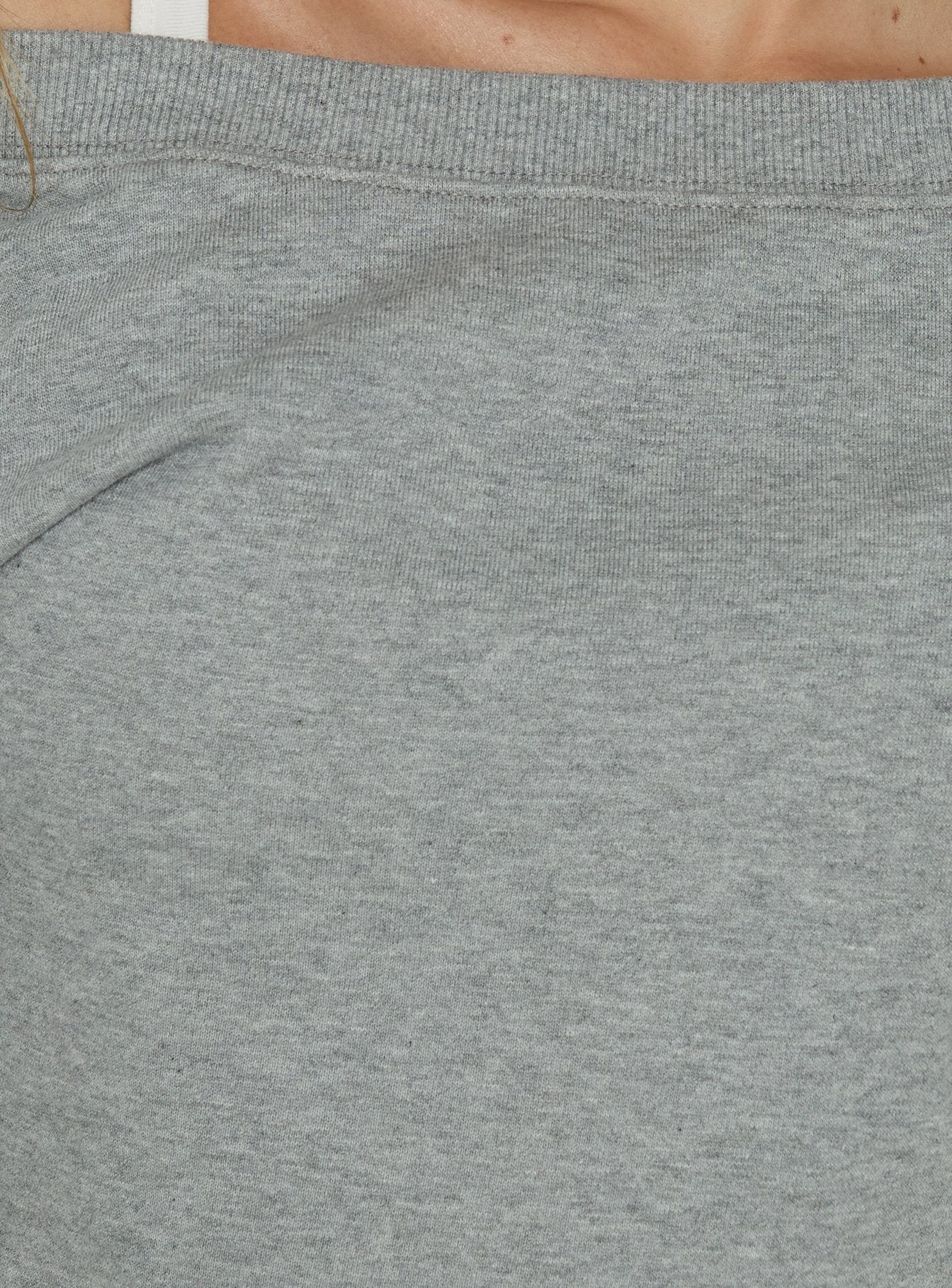 Displaying the Wellness Off The Shoulder Jumper Dark Grey Marle womens-jumpers featuring long length and boat neckline Princess Polly