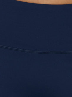 Energize Active Invisible Scrunch Flare Leggings Navy