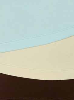 Maezo Spliced Tank Top Blue / Yellow