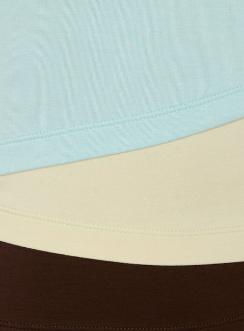 Maezo Spliced Tank Top Blue / Yellow