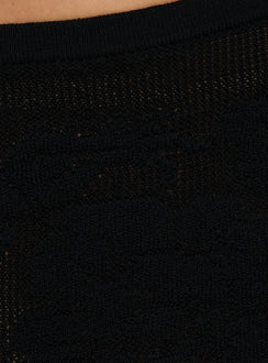 Discover the Roziana Crochet Mini Skirt Black in womens-skirts with mini length product Princess Polly