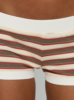 Highlights Jersey Striped Shorts Multi Stripe