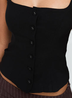 Zamie Top Black