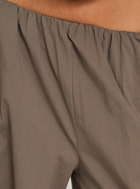 Lunea Concealed Waistband Cargo Pants Charcoal