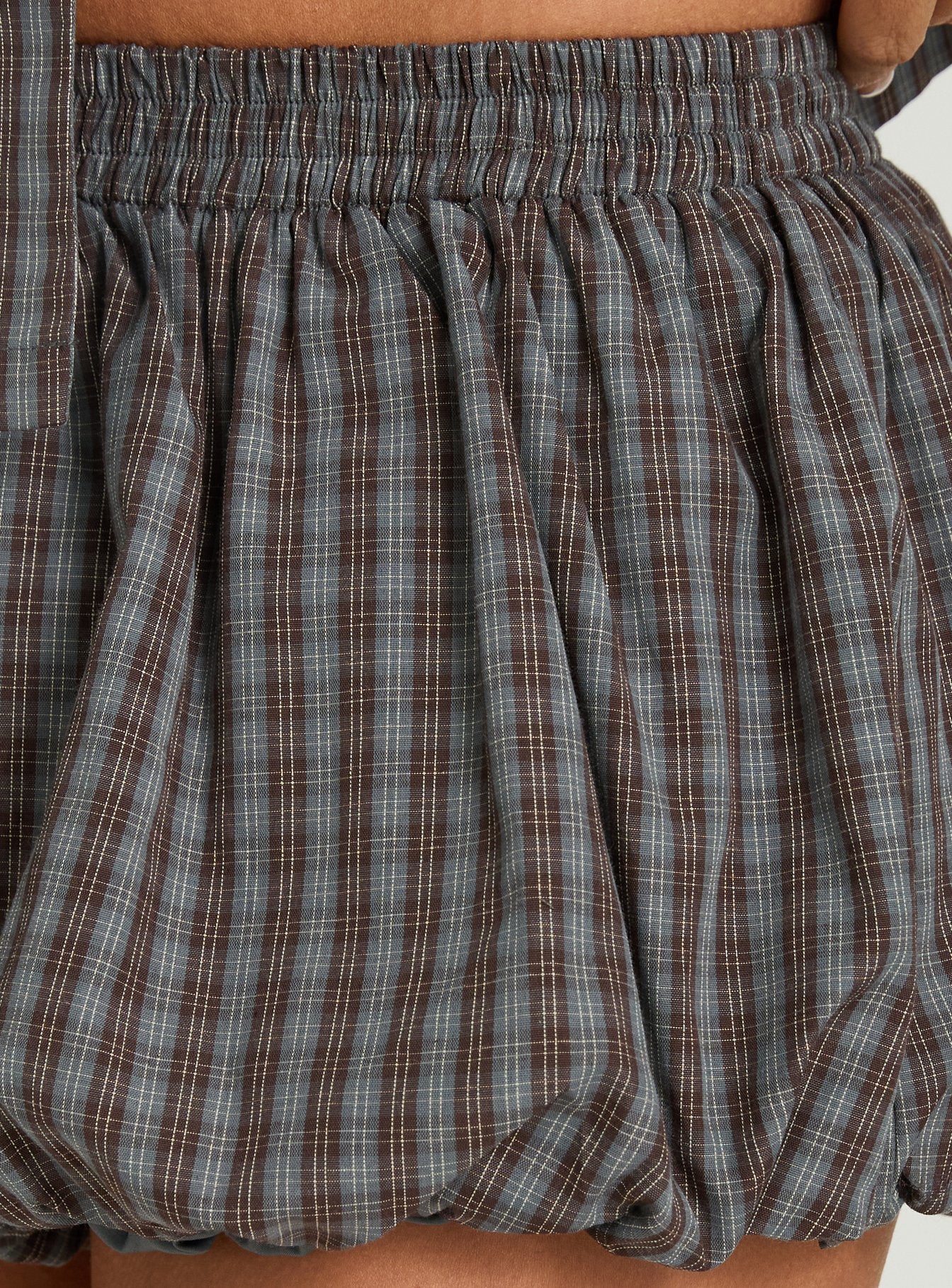 Tuckerr Bubble Skort Grey Check