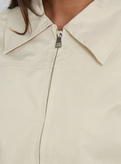 Call You Up Bomber Jacket Sand