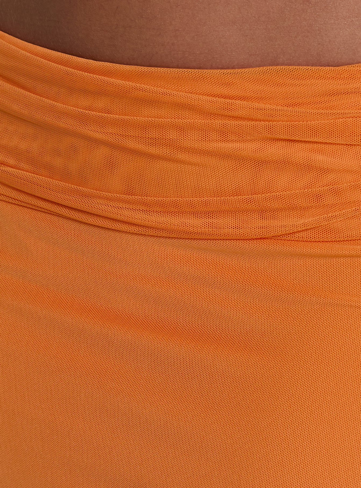 product Princess Polly Star Fruit Ruched Waist Maxi Skirt Orange Maxi Skirts 