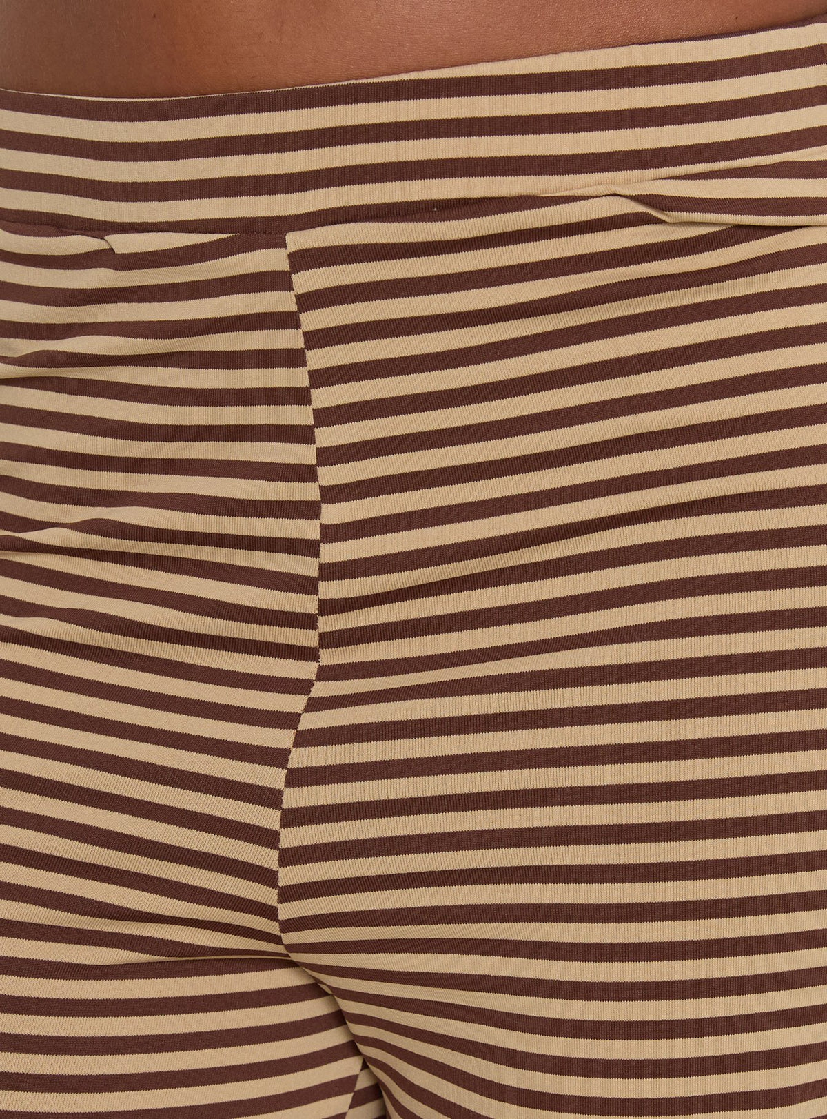 product Princess Polly Timora Pants Brown Stripe Mid Rise Pants 