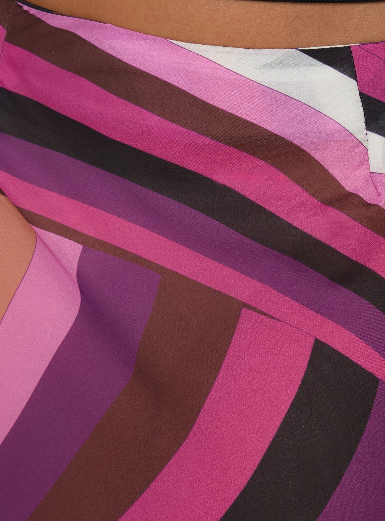 Highlighting the Lucidia Maxi Skirt Pink Retro in womens-skirts with maxi length Princess Polly