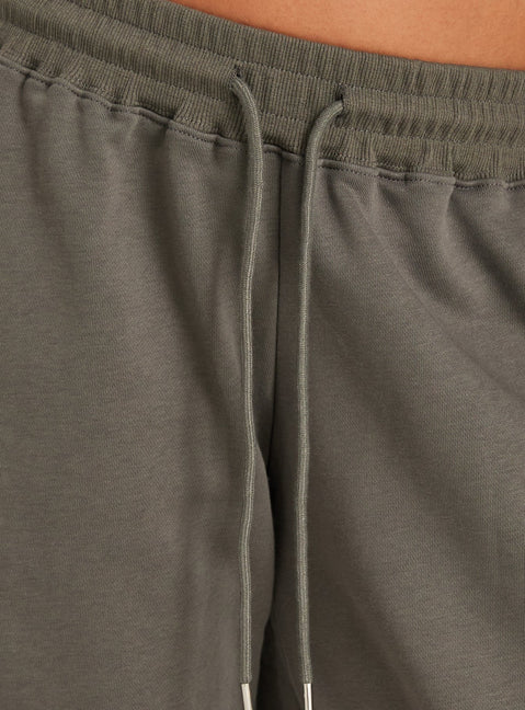 Nikko Longline Fleece Shorts Charcoal
