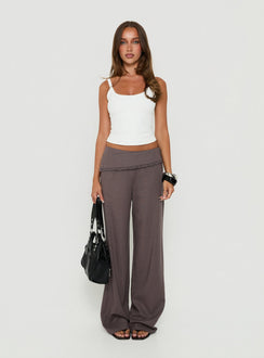 Brea Frill Belted Pants Iron