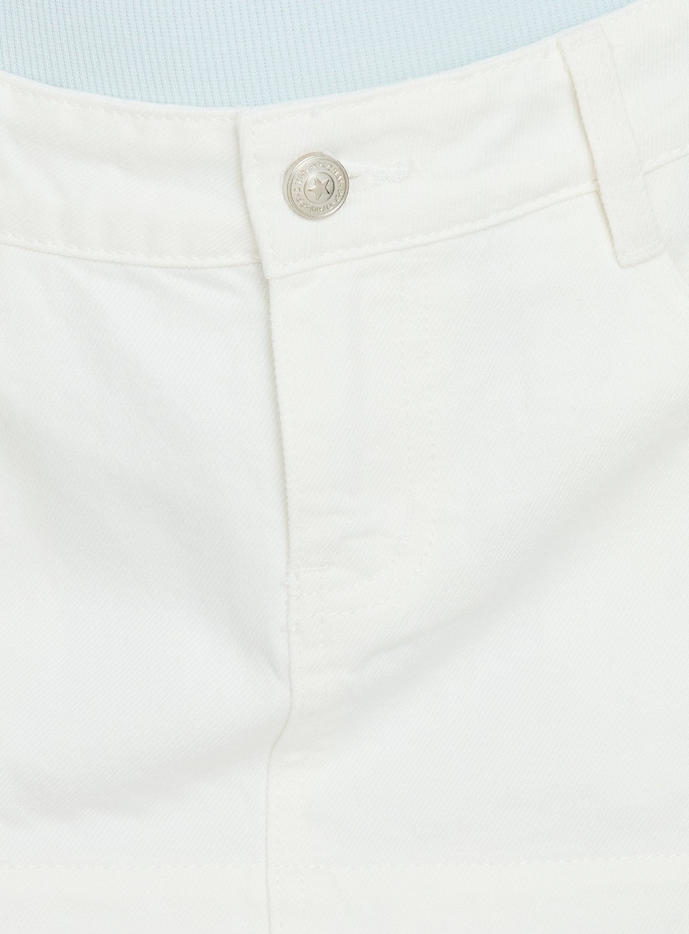 product Princess Polly Warna Low Rise Denim Mini Skirt White Mini Skirts 